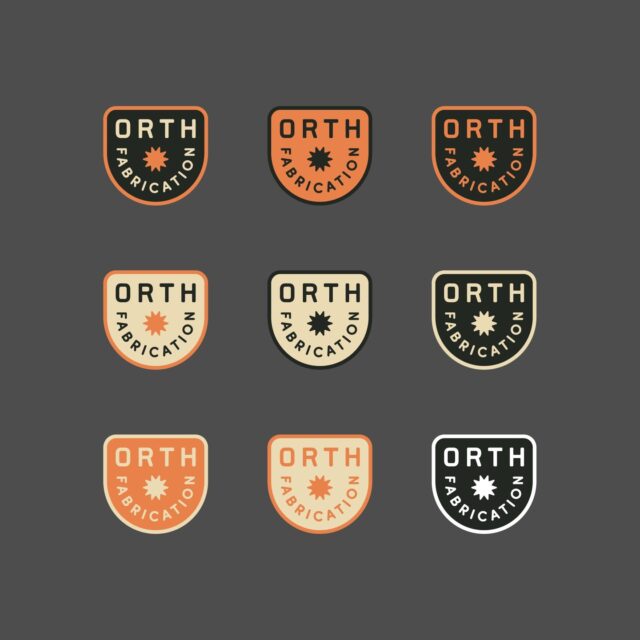 A drop of orange! 💥🍊🔥

This Orth badge handles color well - so much so, we had to draw the line at nine variations (which is still a lot). 

#BrandsThatDream #OrthFabrication 

#logo #logodesign #design #badge #graphicdesign #retro #vintage #throwback #patch #metalwork #fabrication #welding #welder